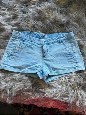 Express Light Blue Women's Denim-Style Shorts